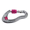 Sharplace Screw Climbing Carabiner 25kn Red [No Item]