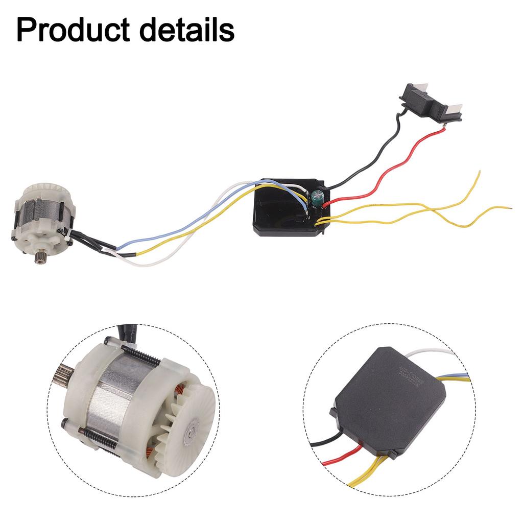 Chainsaw Motor With Pins Chainsaw Motor Assembly 14-Tooth Motor Reliable Operation High Performance Chainsaw Maintenance