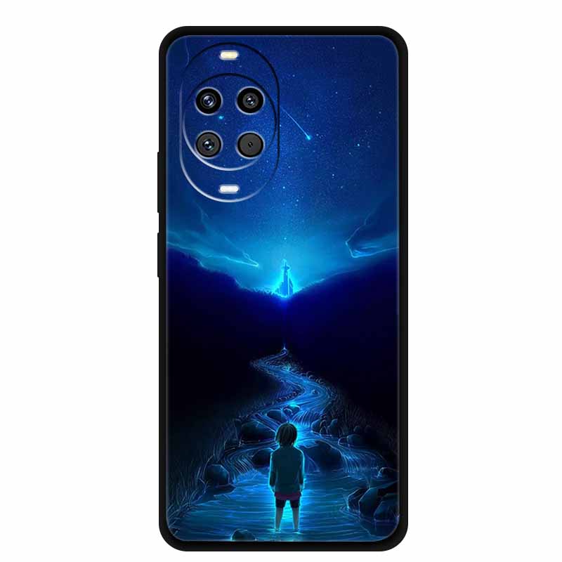 Для Huawei Nova 14/14 Pro 6.7" Чехол Мягкий Силикон Ударопрочный Чехол для Телефона Нескользящий Funda Ударопрочный Задний Корпус Бархатистый На ощупь
