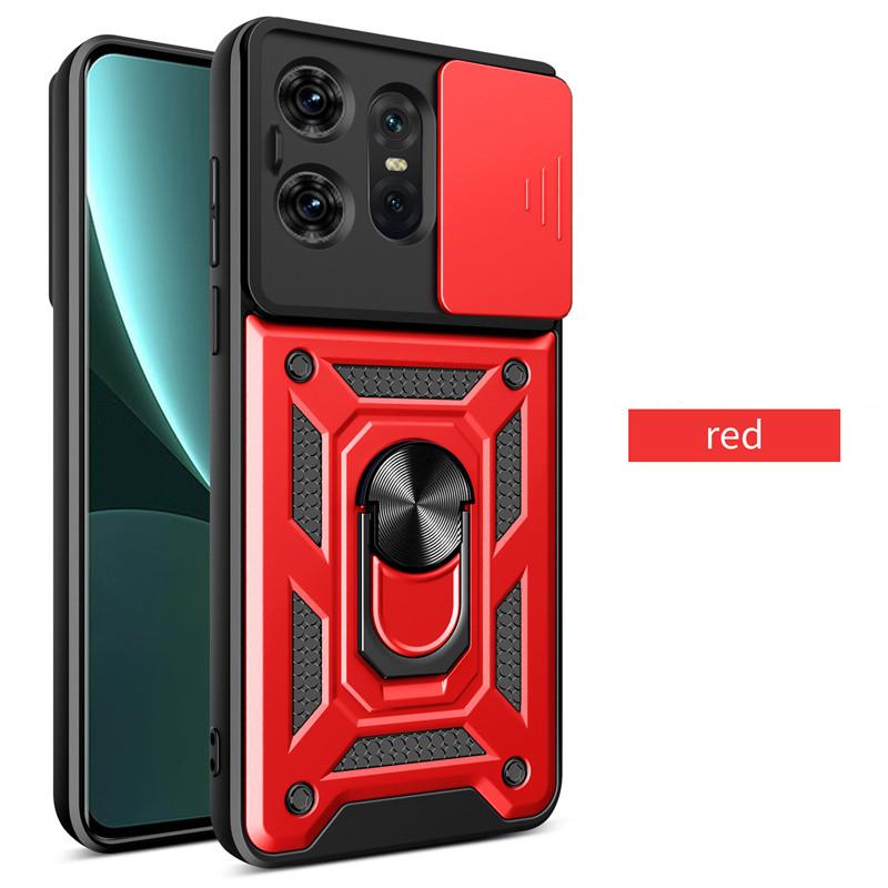 Чехол Armor для Motorola Moto Edge 50 Pro Fusion Ultra Edge 40 Neo, защитный чехол для объектива с кольцом, магнитный держатель, чехол Fundas