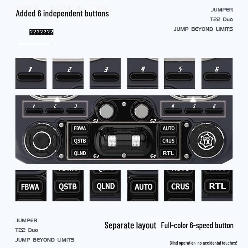 Jumper T22 2.4G 915 Dual-Band Remote Controller