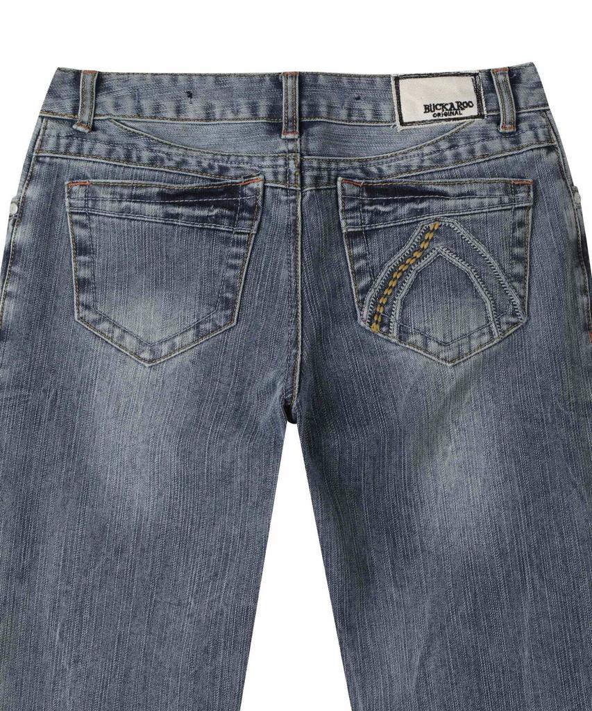 BUCKAROO [Original] Women'S Vintage Bootcut Denim Pants Light Indigo