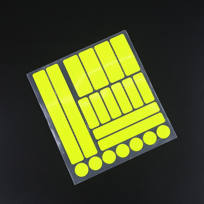 Авто светоотражающие наклейки мотоцикл велосипедный отражатель обод колеса велосипеда ночное предупреждение безопасности светоотражающая пленка наклейка украшение