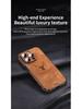 Магнитный кожаный чехол для телефона для iPhone 11-16, совместимый с iPhone 12-15 Pro Max, дизайн с головой лося, японский и корейский стиль