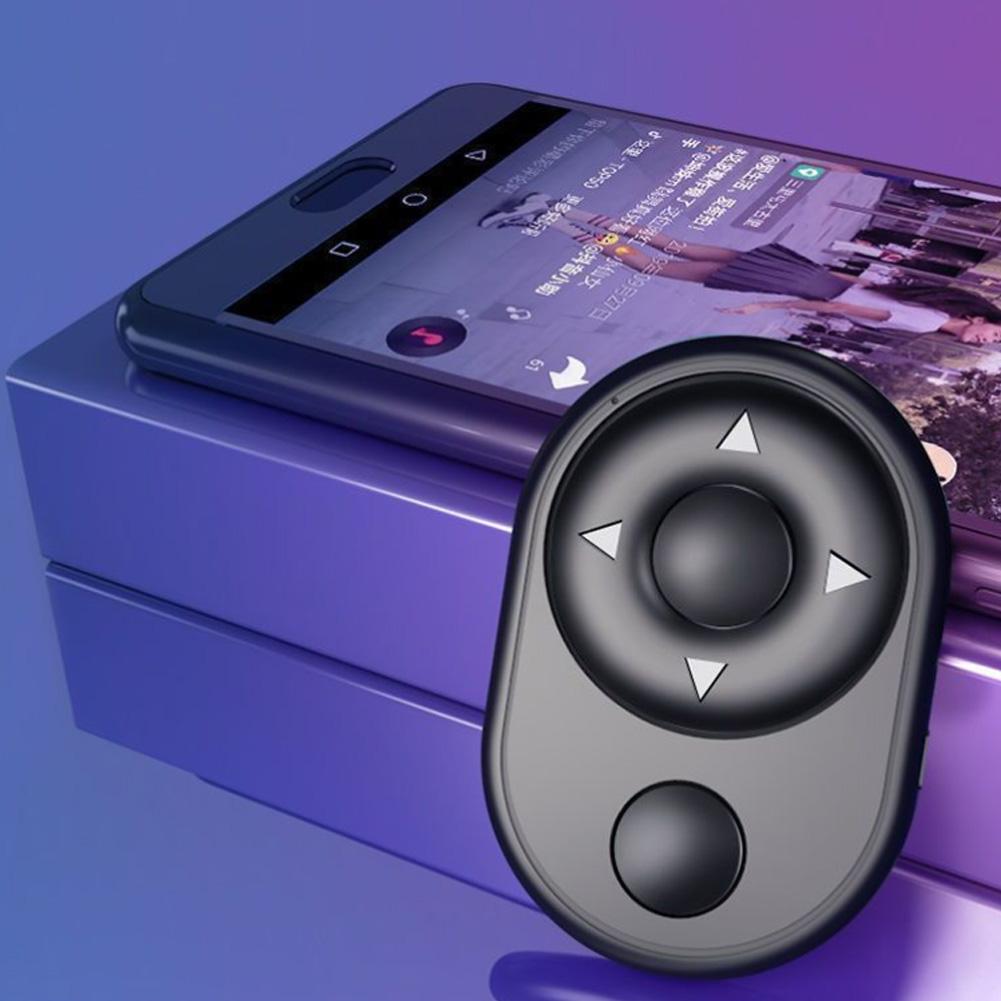 Bluetooth Пульт дистанционного управления камерой для телефонов iOS/Android Делайте фото и видео, Мини беспроводной пульт для телефона, мобильный, для перелистывания страниц электронных книг