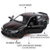 TOKAXI Масштаб 1/36 BMW M4 Литая Миниатюрная Машинка с Функцией Инерционного Движения, Черный, Подарок на День Рождения/Рождество для Мальчиков и Девочек