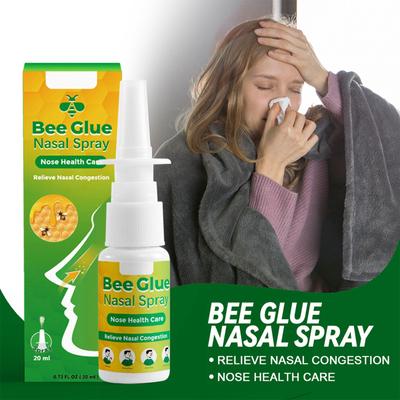 Прополисный очиститель для носа от заложенности носа для рабочего класса и вождения 20 мл