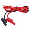 Banana Test   4mm Male To Male 32A 1000V Red Black Set Kit for Battery Electricity