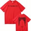 Yungblud Idols Мировой Тур 2026 Футболка Новая Мода Мужская Женская Хип-Хоп Эстетика Крылья Футболка Высокое Качество Крутые Хлопковые Футболки