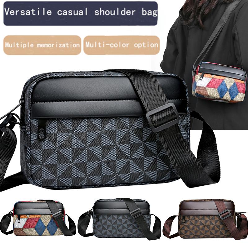 Colorblock Shoulder Bag - Trendy Patchwork Crossbody Purse (Mini Phe Bag for Women)