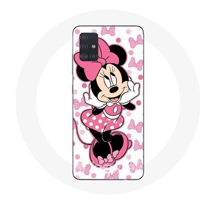 Case for Samsung Galaxy A71 Minnie Mouse Cute Cartoon Pink
