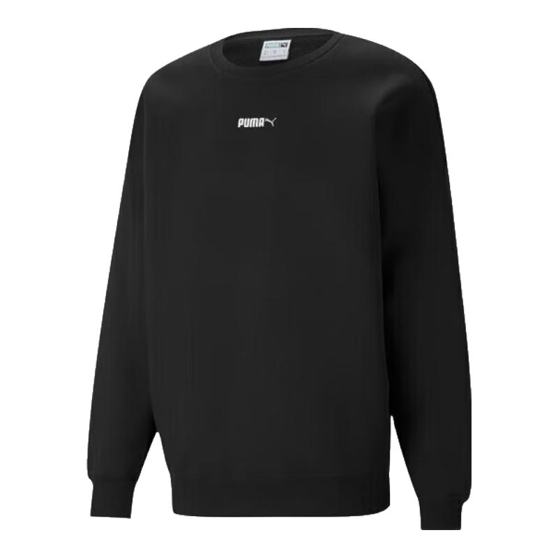 Puma 534365 Флисовая толстовка оверсайз с круглым вырезом