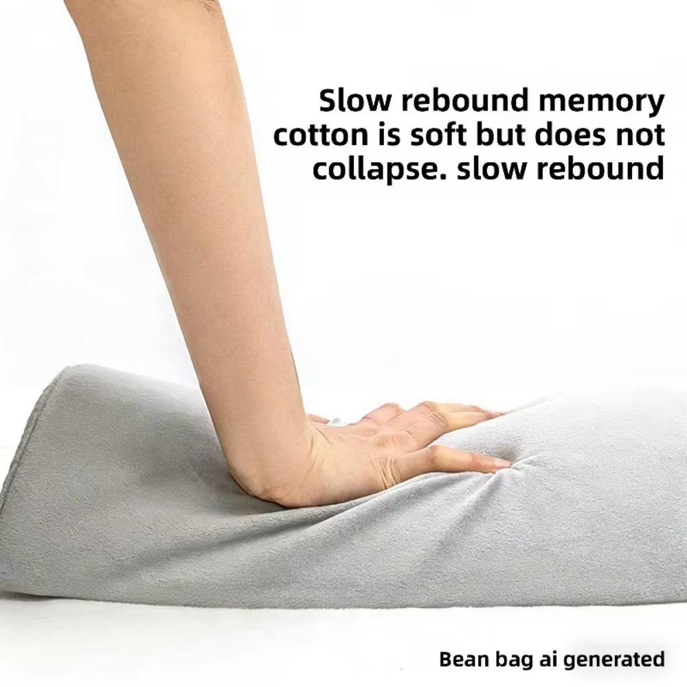 Half Cylinder Leg Pillow Ergonomic Semi-Roll Knee Pillow Comfort Knee Support Pillow Orthopedic
