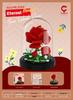 Succulent Building Blocks Toy Set for Girls - Compatible with Leji, Small Particle Potted Plants & Flowers Assembly