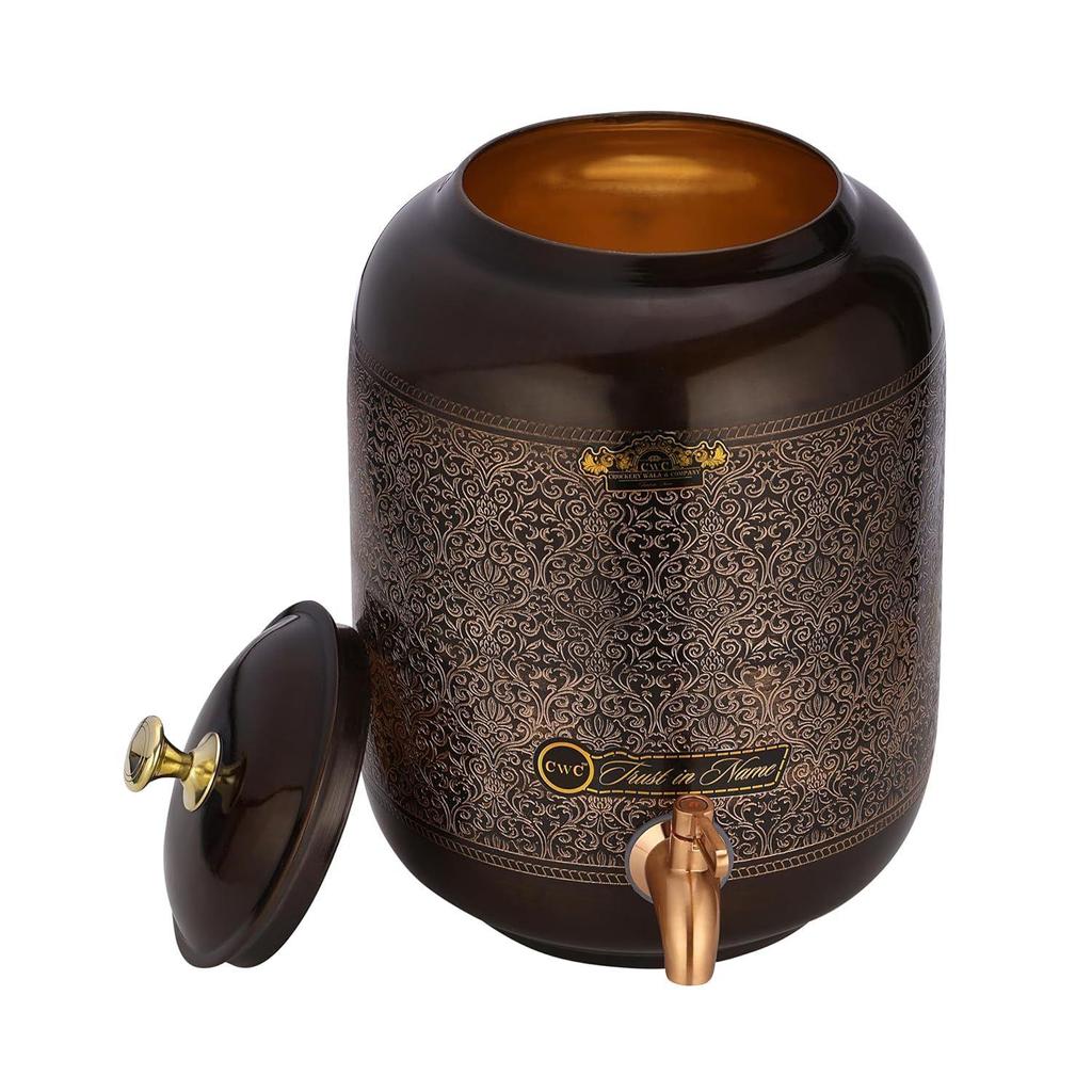 Copper Dispenser 12 Litres Antique