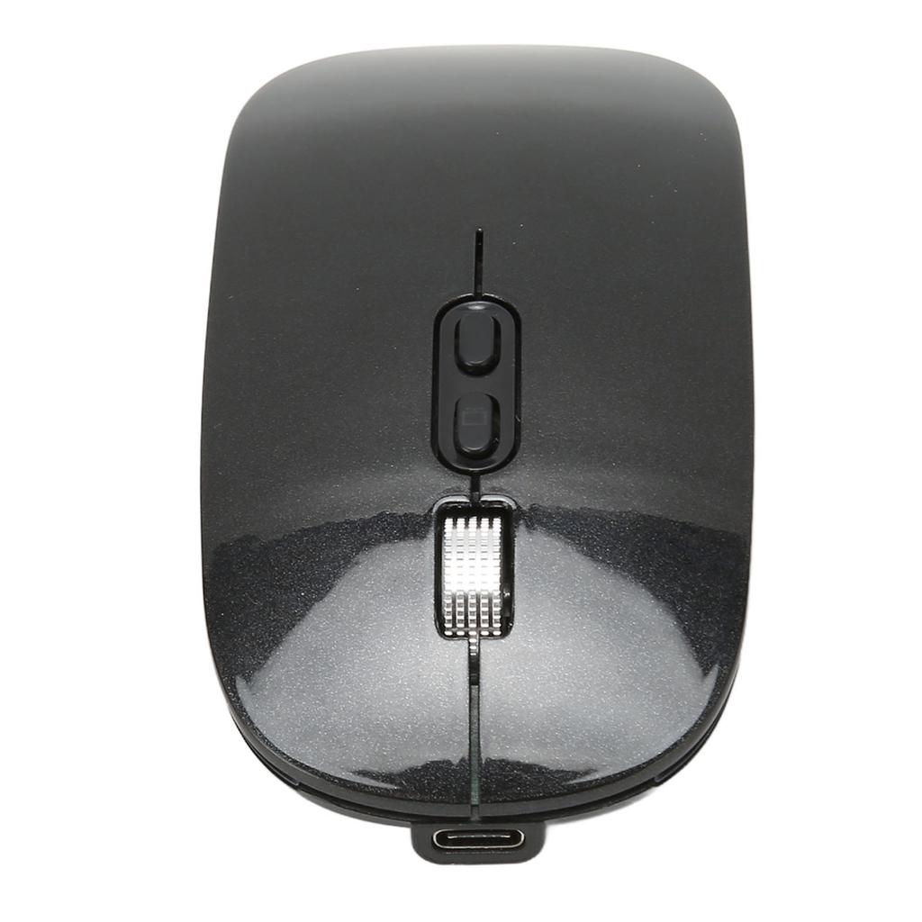Bluetooth-мышь, бесшумная, с зарядкой Type-C, 2,4G беспроводная мышь с цветной подсветкой для Macbook, для ПК с Windows, для телефона