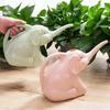 Cute Plastic Elephant Shape Watering Can Pot Home Patio Lawn Gardening Tool Watering Pot for Outdoor Irrigation Water Spray