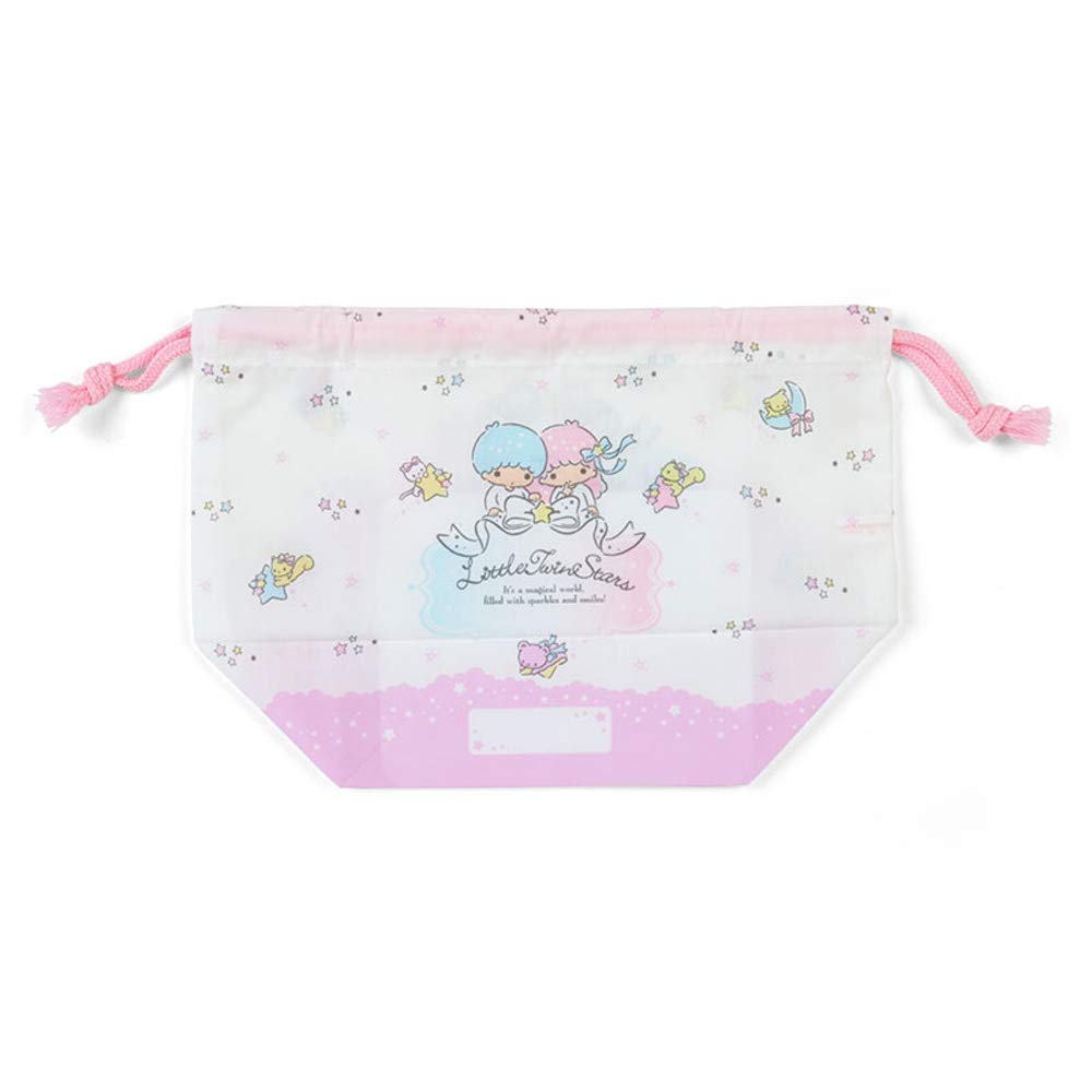 Sanrio Little Twin Stars Lunch Drawstring Bag 747521 (Ribbon)