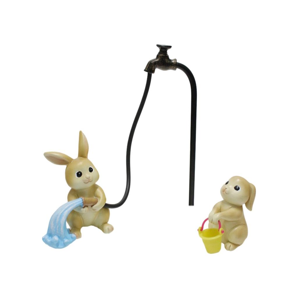 Miniature Statue Flower Pot Decoration, Cute Flower Pot Accessories Resin Statue, Suitable For Terrace, Courtyard, Decoration