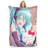 Tsukasa  Plush Blanket Project Sekai Creative Throw Blanket for Home 125100cm Bedspreads