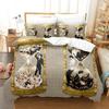 New Natsume's Book of Friends Bedding Set Single Twin Full Queen King Size Bed Set Adult Kid Bedroom Duvet cover Sets  Bed