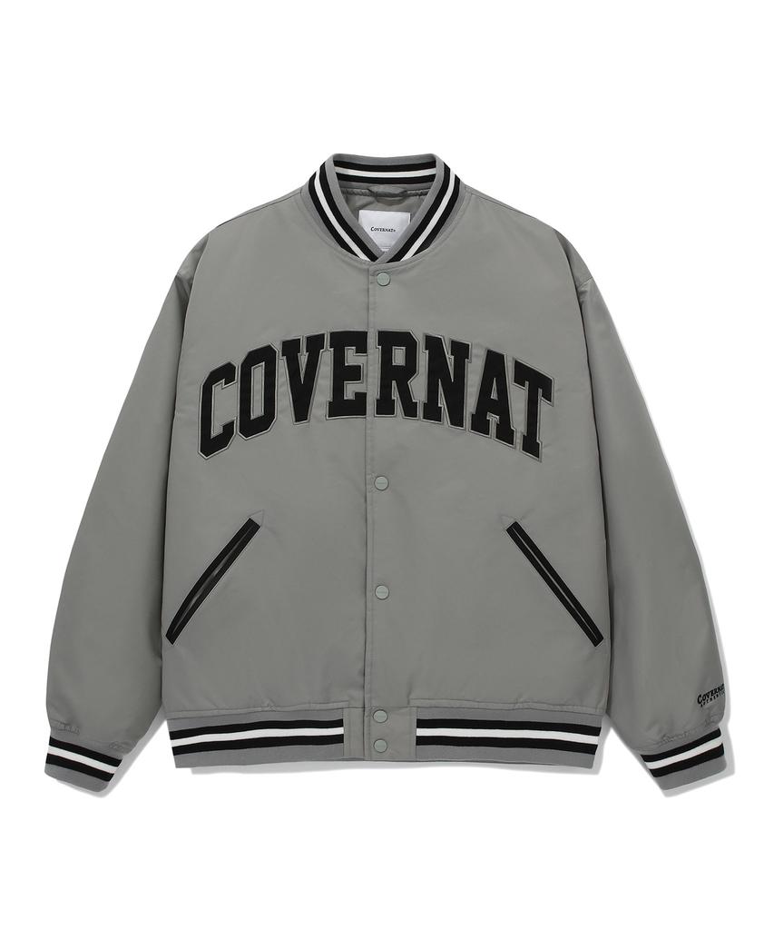 Covernat Arch Logo Satin Varsity Grey