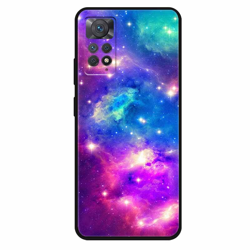 For Xiaomi Redmi Note 11 Pro 4G Case Soft Space Marble TPU Silicone Back Cover For Xiaomi Redmi Note 11Pro 4G Cases Bumper Shell