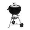 Weber Barbecue Stove Diameter 47cm Original Kettle Charcoal Camping for People Genuine Product 10 Year 1241308 Thermometer Included 1241308 Black 47cm