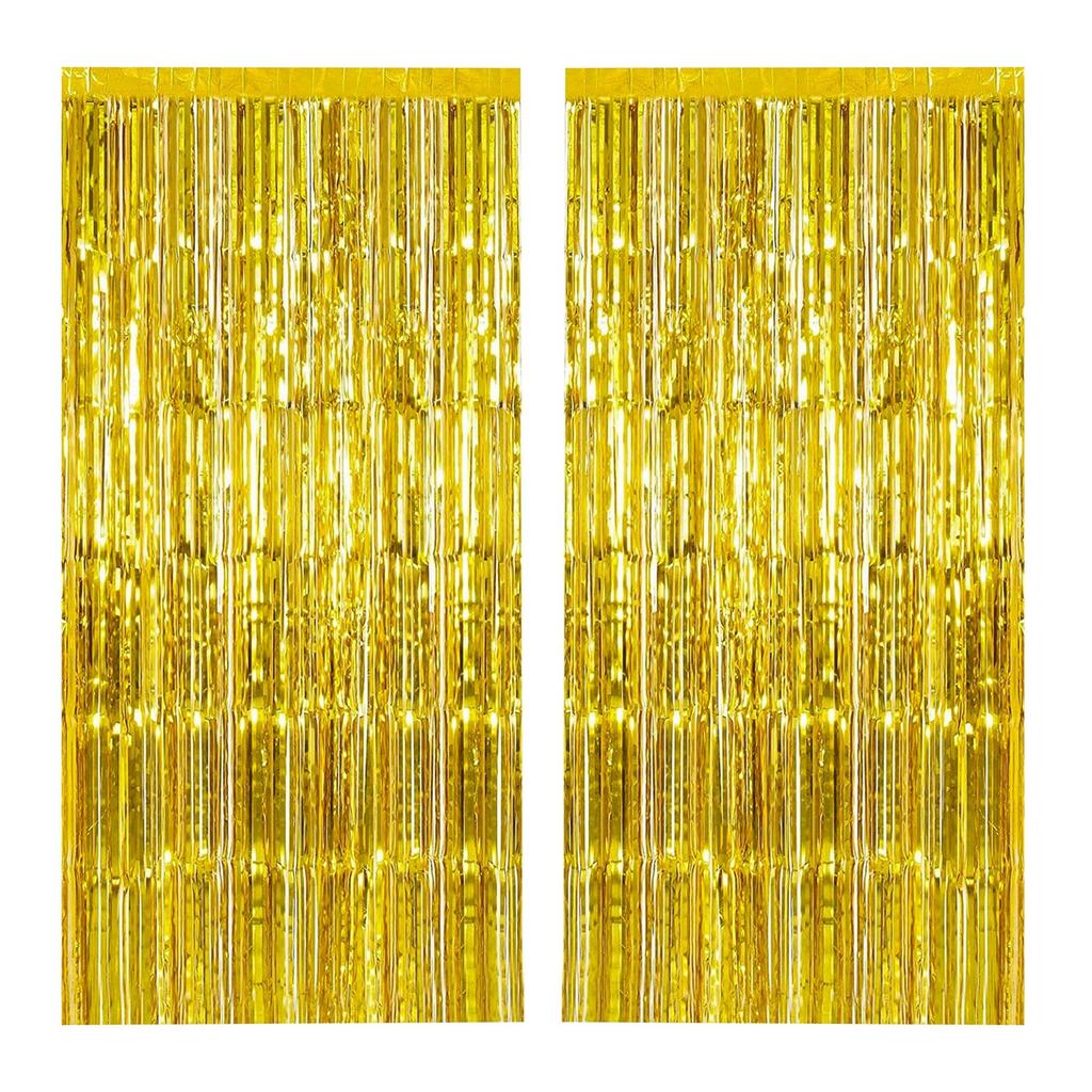 Набор из 2-х красочных фонов для оформления дня рождения, занавесок из алюминиевой фольги с лентами, украшений для шаров и декоративных студийных аксессуаров