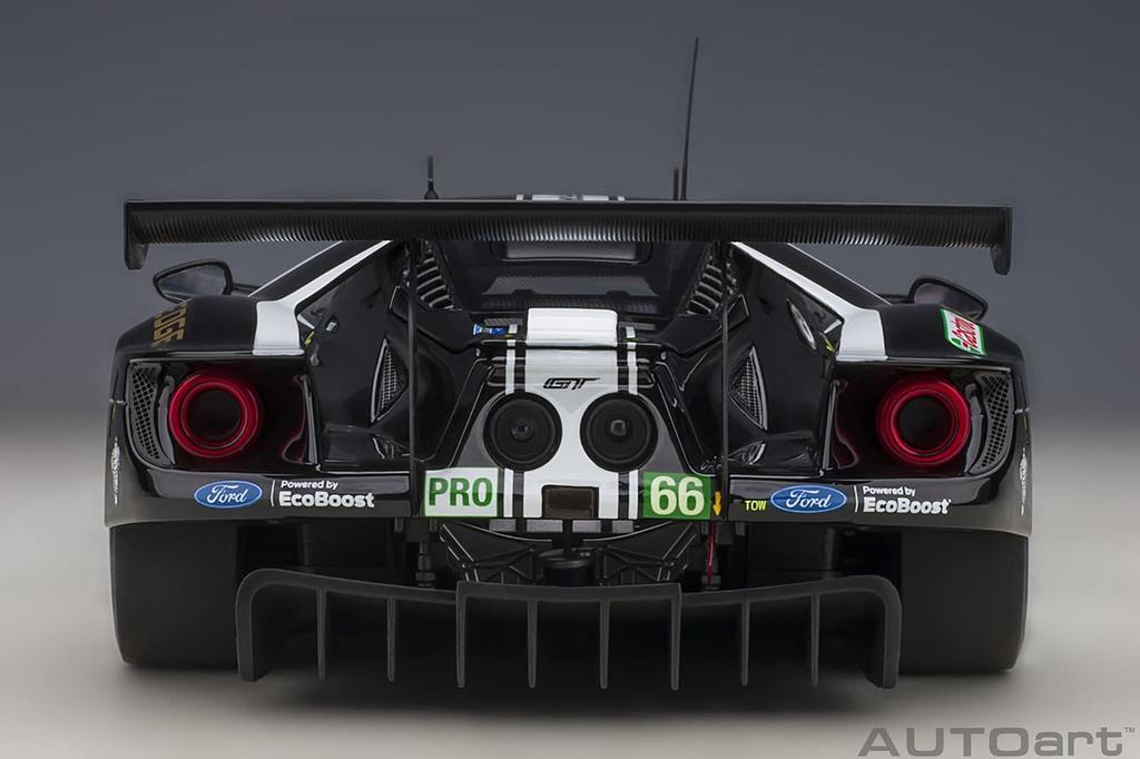 AUTOart Ford GT 2019 24 часа Ле-Мана Класс LMGTE Pro Готовая модель 81910 1/18 №66 Черно-белый
