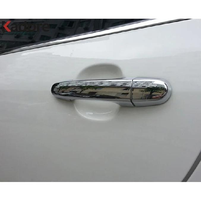 Side Door Handle Cover Trim For Toyota Hilux Vigo Fortuner 2005 2006 2007 2008 2009 2010 2011 2012 2013 Chrome Car Accessories