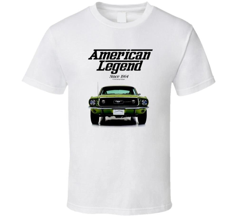 67 Mustang Fastback Lime American Legend Since 1964 Premium Gift T Shirt