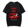 Agatha All Along T-Shirt Cotton Graphic Tees Revenge Is A Witch New Design Tshirts Oversized Red Lips Graphic Printing Clothing