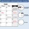 Super Large Wall Sticker 2026 Calendar Reusable Matte Whiteboard Home Work Planner Year-Round Planning Tool