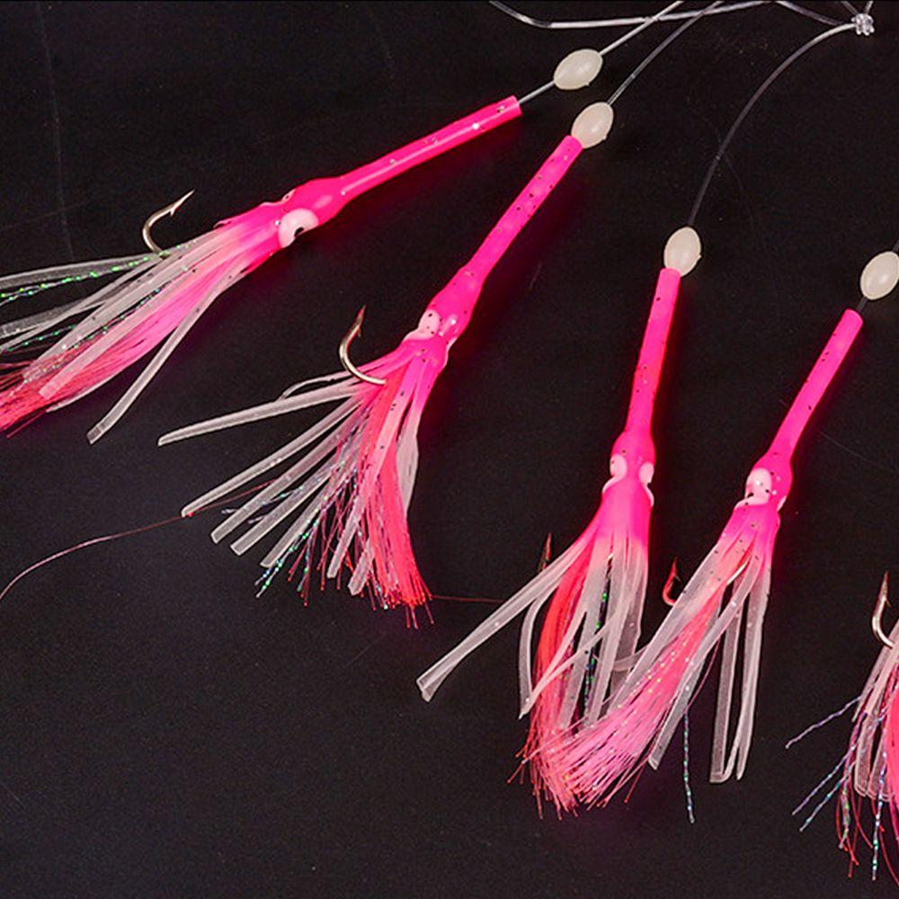 Squid Hook Bionic Squid Sea Fishing Rigs Knife Fish Hook Hairtail String Hook Fishing Hooks