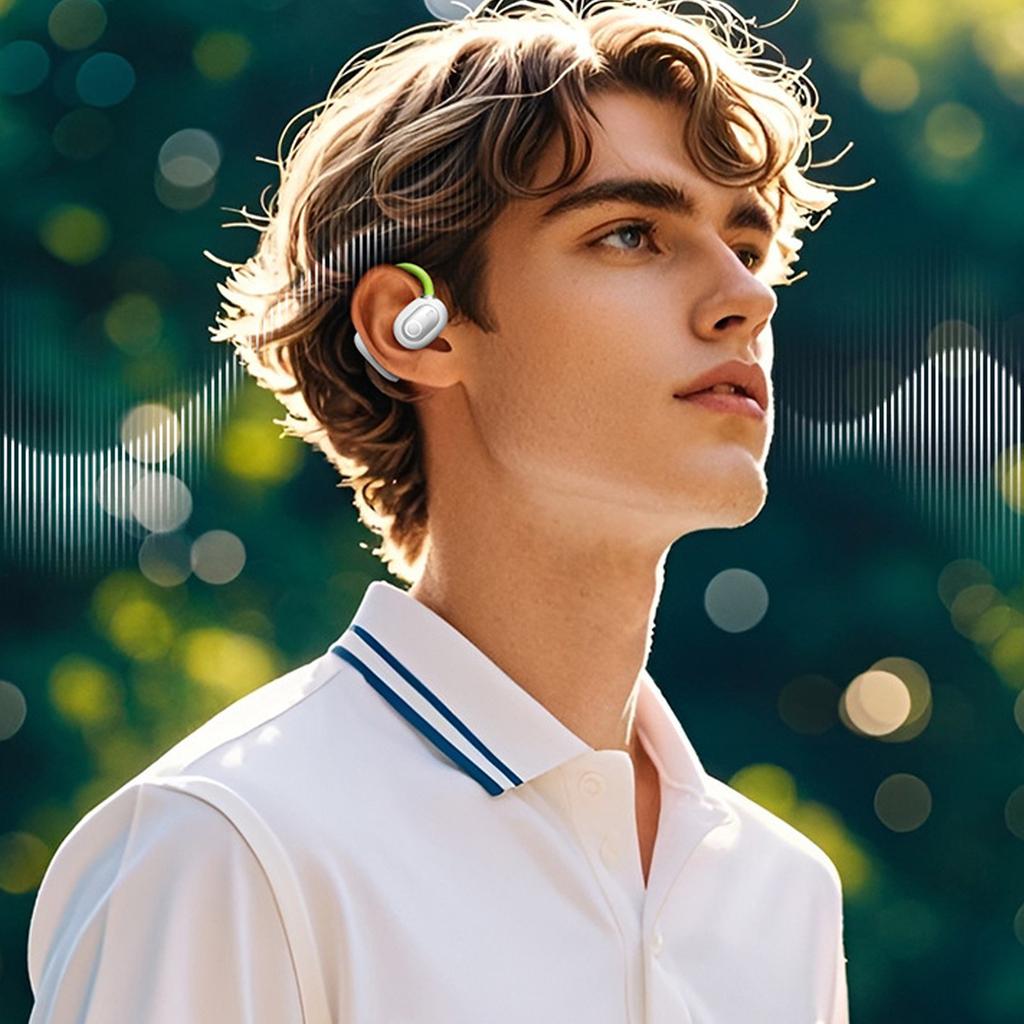 Беспроводные наушники Bluetooth-совместимые Наушники Спортивные Наушники Наушники с ушными крючками Водонепроницаемые Наушники
