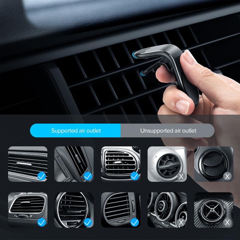 Magnet Phone Holder GPS Stand Air Vent Clip Car Accessories For Citroen C5X C3 C5 C4 AIRCROSS Cactus PICASSO e-C3 e-C4 C1 C6 C2 aik256