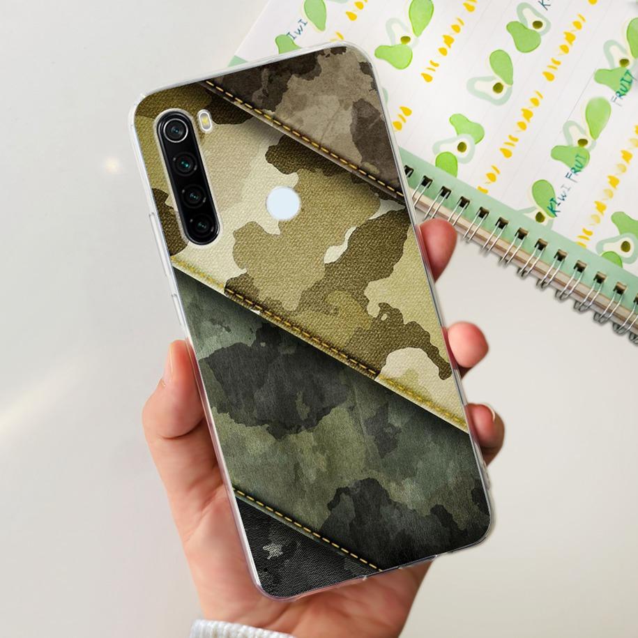 Для чехла Xiaomi Redmi Note 8T Note 8 2021 Чехол Популярный Мраморный Прозрачный Силиконовый Мягкий Funda Для Xiaomi Redmi Note 8 Pro Note8 Coque