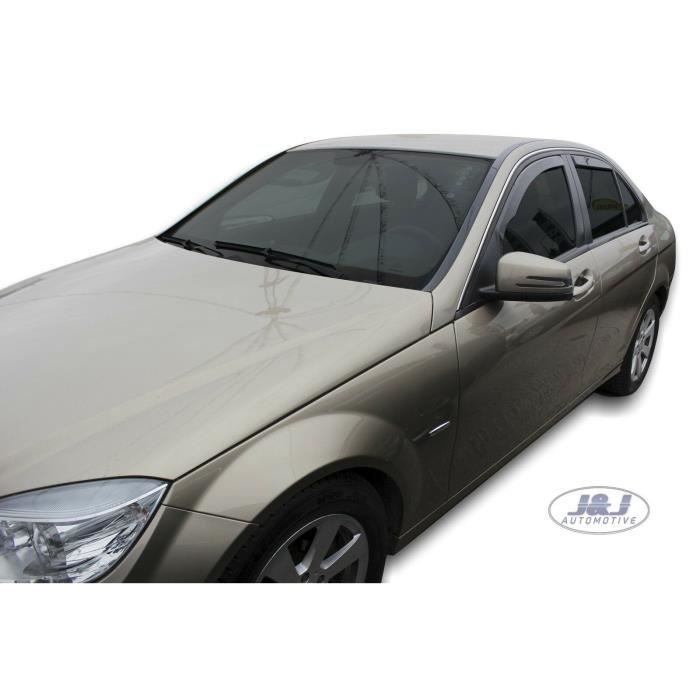 J&amp;J AUTOMOTIVE | Heko Deflecteurs d'air Déflecteurs de Vent Pour Mercedes C Classe W204 2007-2014