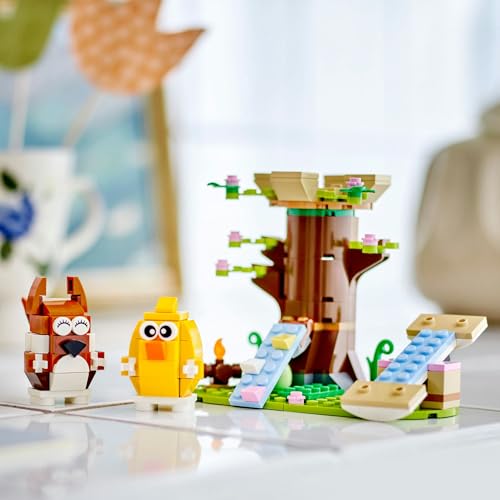 LEGO Пасхальные животные Парк развлечений Игрушки Блоки 8910 Ученики начальной школы Животные Существа 40709