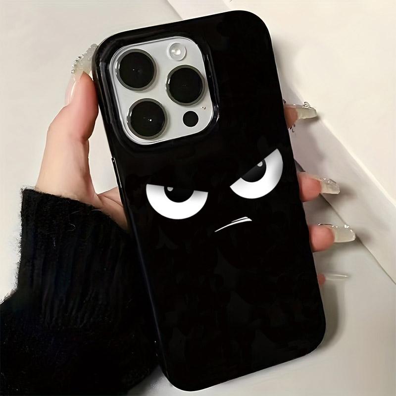 Angry Expression Pattern Phone Case For iPhone 17 Pro 16 15 14 Plus 13 12 11 Pro Max 16e 17e Air X XR XS Max 7 8 Plus Soft Cover