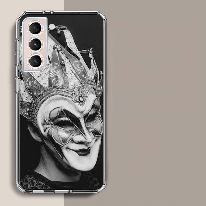 DJ Boris Brejcha Phone Case For Samsung Galaxy S25 Edge S24 S23 FE S21 S20 S10 Plus S22 S26 Ultra Cover Clear Cases TPU Capa She