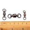 Barrel Fishing Accessories Rolling Swivels Ball Bearing Fishing Connector Swivel Ring Solid Ring