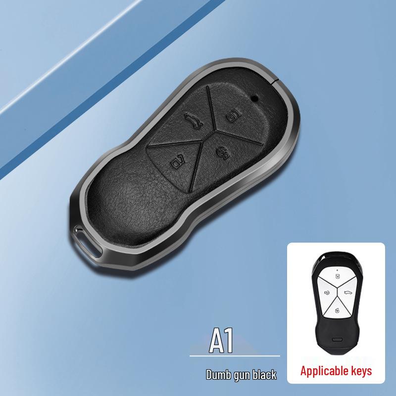 Compatible with XPeng P7i, G6, G9, P5, G3i key case - Premium Protective Shell with Buckle.