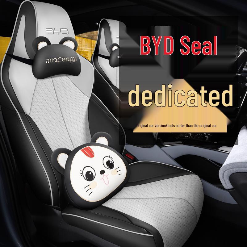 BYD Dolphin All-Season Universal Leather Car Seat Cover Set
