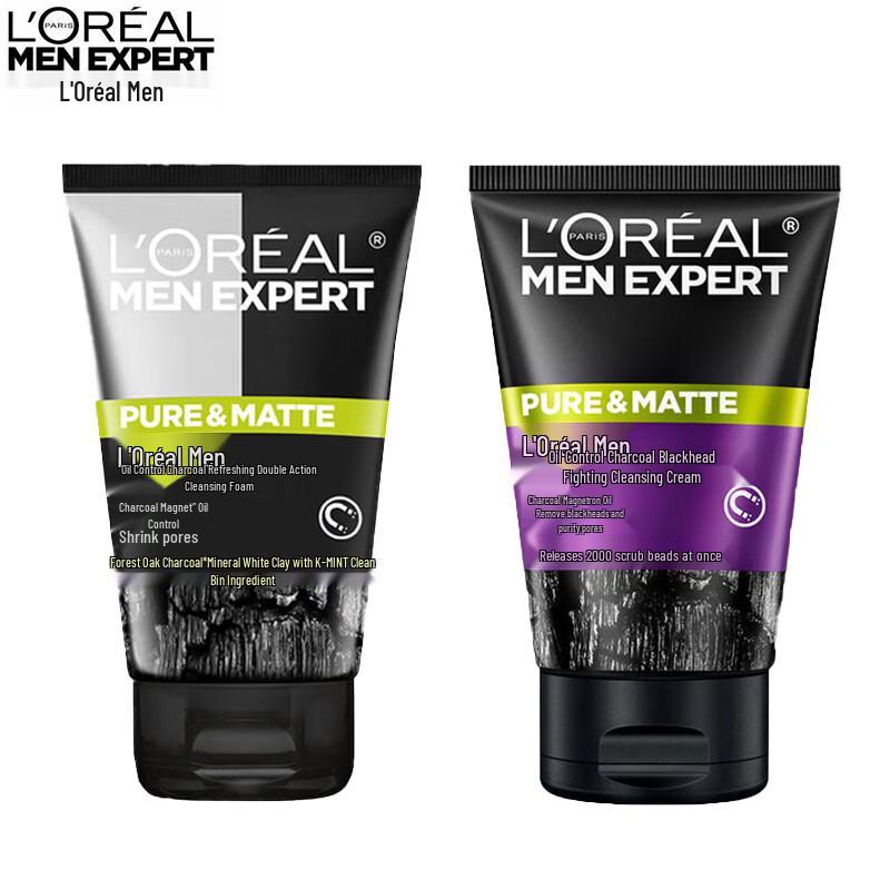 L'Oréal Men Expert Угольный Очищающий Гель Дуэт