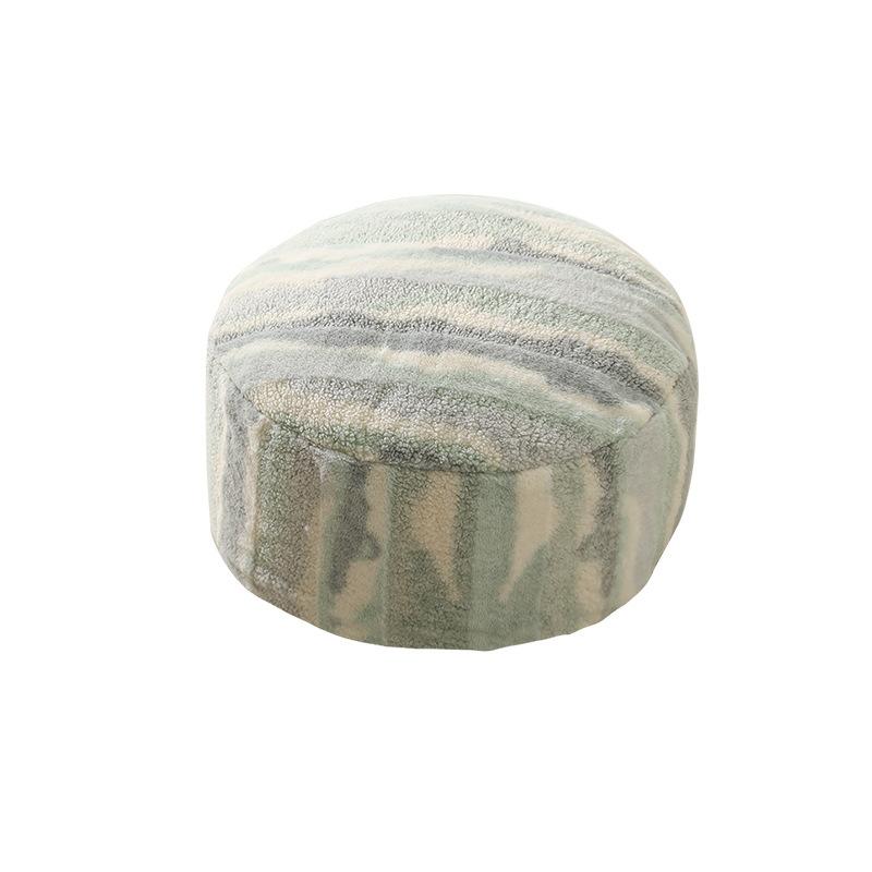 Nordic Fluffy Plush Pouf Cover Japanese Tatami Sofa Cushion Cover Unstuffed Floor Futon Meditation Cushion Cover No Fillings