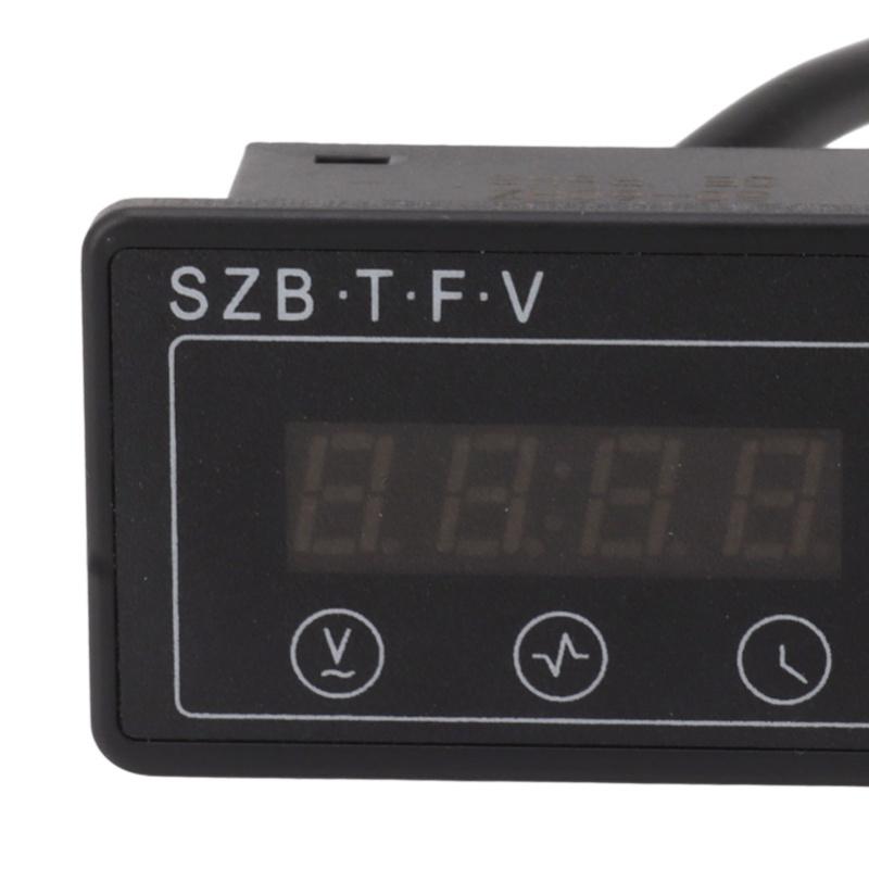 Цифровой дисплей генератора Точный Быстрый отклик Вольтметр двигателя 90-250В