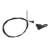 Трос открывания капота левый водитель 51231960853 черный замена для 328i E36 1996?1998