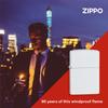 ZIPPO Lighter Plain Matte White 214 Imported [Regular Product]